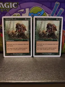 Nature's Revolt 7th Edition Rare NM Vintage MTG - Image 5
