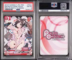 2013 Prism Connect JPN Senran Kagura PR001 Enchanted Cuisine Asuka Promo PSA 8 - Image 3