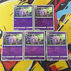 ⭐ Espeon Set of 5 | Horizon Gem Pack Vol.2 Chinese Pokemon Cards ✨ - Image 1