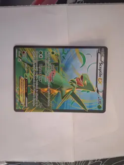 The Pokemon Company XY Ancient Origins Sceptile EX 84/98 Full Art Holo UR EN - Image 2