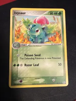 Ivysaur 35/112 2004 EX FireRed & LeafGreen Pokemon Card TCG Uncommon - Image 1
