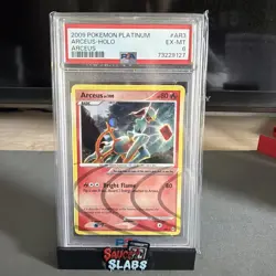 2009 Pokemon Platinum Arceus Holo PSA 6 AR3 - Image 1