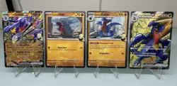 Pokemon TCG Destined Rivals Cynthia’s Garchomp Ex Promo + Cosmos Holo - Image 1