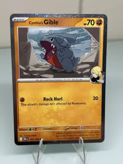 Pokemon TCG Destined Rivals Cynthia’s Garchomp Ex Promo + Cosmos Holo - Image 4