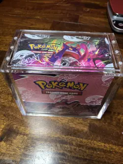 Pokemon TCG Fusion Strike Booster Box W/ Acrylic Case SEALED - Image 2
