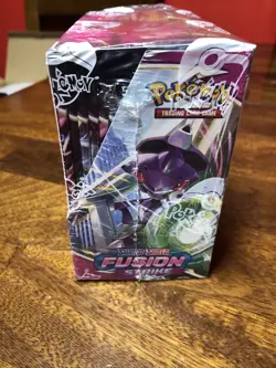 Pokemon TCG Fusion Strike Booster Box W/ Acrylic Case SEALED - Image 5