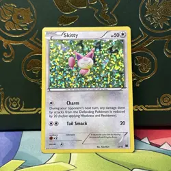 Yuka Morii Pokemon TCG Skitty 12/12 McDonald's 2015 Holo Promo LP - Image 1
