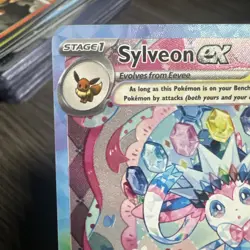 Pokemon TCG Sylveon EX Card Sir 156/131 Prismatic Evolutions English - Image 3