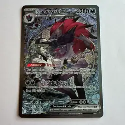 N's Zoroark ex 286/217 Special Illustration Rare ME: Ascended Heroes Pokemon - Image 1
