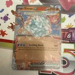 Eiscue ex 042/197 (Ultra Rare) Obsidian Flames SV03 Pokemon TCG OBF NM/Mint - Image 1