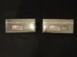 Pokemon TCG Sword & Shield Evolving Skies Elite Trainer Box Set of 2 ETBs Sealed - Image 5