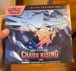 Pokemon Chaos Rising ETB Elite Trainer Box Sealed - Image 1
