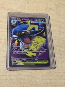 Mega Sharpedo ex 113/094 ME02: Phantasmal Flames Holo Ultra Rare NM Pokemon TCG - Image 1