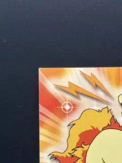 #77 Ponyta - Pokemon 2000 Topps Pokemon TV Animation Edition - BLUE LABEL - NM - Image 2