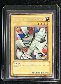 Yugioh - Alpha the Magnet Warrior DOR-001 Secret Rare Promo - Image 1