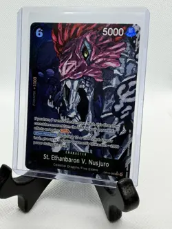 One Piece St. Ethanbaron V Nusjuro OP13-080 R Alt Art Carrying On His Will - Image 1