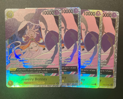 One Piece TCG | 4x Jewelry Bonney | OP13-108 | SR | NM | English - Image 1