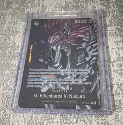 Bandai One Piece St. Ethanbaron V. Nusjuro OP13-080 Alt Art Foil SR Eng - Image 1