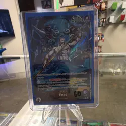Bandai One Piece CCG Enel OP05-098 Leader Foil Alt Art Special Rare 5000 - Image 1