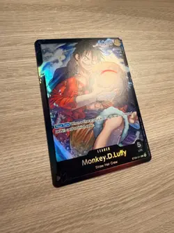 Monkey D. Luffy - ST08-001 Leader Foil - Starter Deck 8 - One Piece NM - Image 2