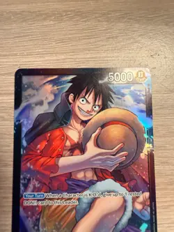 Monkey D. Luffy - ST08-001 Leader Foil - Starter Deck 8 - One Piece NM - Image 4