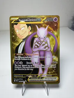 Team Rocket's Mewtwo ex - Hyper Rare SV10: Destined Rivals 240/182 Pokemon - Image 1