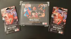 One Piece OP-09 Emperors in the New World Booster Box🔥New, Acrylic Case&2 Pack! - Image 1