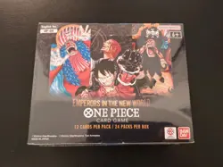 One Piece OP-09 Emperors in the New World Booster Box🔥New, Acrylic Case&2 Pack! - Image 3