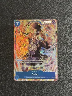 One Piece Card Game OPCG Sabo OP15-046 Alt Art English - Image 1