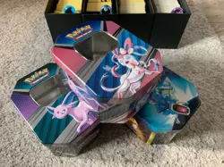 Pokemon Cards Bulk Lot - 230+ cards inc Rare/Holo/Rev-holo - and collectable tin - Image 3