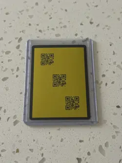 Lorcana QR Code Discard Error Shiny Foil Card -Winterspell - Image 1
