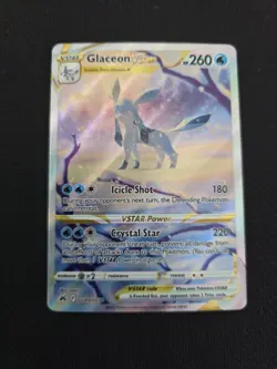 Pokemon Card- Glaceon VSTAR GG40/GG70 Crown Zenith: Galarian Gallery Holo - Image 2