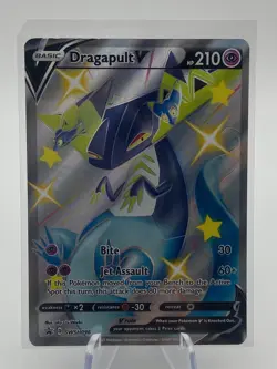 SWSH: Sword & Shield Promo Cards #SWSH096 Dragapult V - Image 1