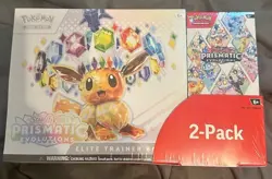 Pokemon Prismatic Evolutions Elite Trainer Box and Booster Bundle Costco 2-Pack - Image 2