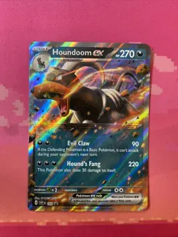 Pokemon Card Houndoom ex 103 Black Star Promo Near Mint - Image 1