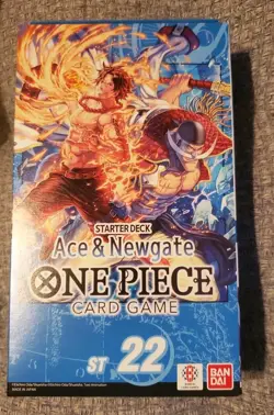 One Piece ST22 Ace And Newgate DECK ONLY ENGLISH - Image 1