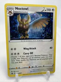 Noctowl SWSH027 SWSH: Sword & Shield Promo Cards Holo - Image 2