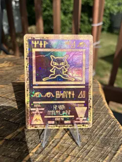 Pokemon TCG Ancient Mew Promo Card Holographic 1999/2000 Pokemon Movie. DM/HP - Image 2