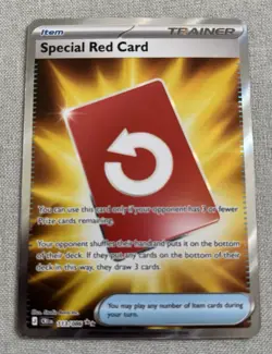 Special Red Card 113/086 Ultra Rare ME04: Chaos Rising NM - Image 1