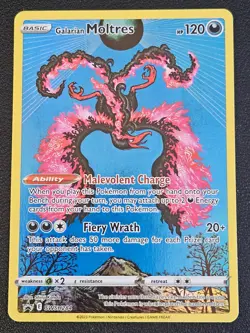 Galarian Moltres SWSH284 SWSH: Sword & Shield Promo Cards Holo NM - Image 1