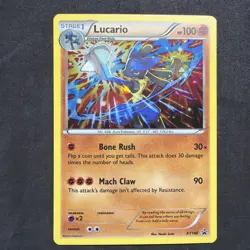 Lucario XY140 Holo Promo XY Promo Pokemon Near Mint - Image 1