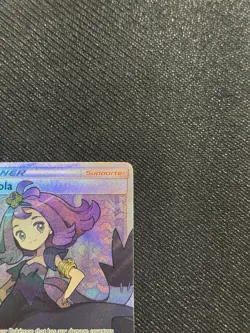 Pokemon Acerola Full Art Trainer Holo Card 142/147 Sm-Burning Shadows NM - Image 5