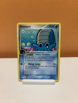 Pokemon TCG Omanyte Legend Maker 60/92 Non-Holo Regular LP Common - Image 1