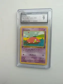 Slowpoke POKEMON (2000) Team Rocket 1st Edition 67/82 CGC Mint 9 - Image 1
