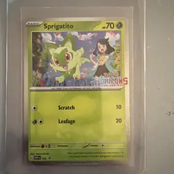 Sprigatito 191 Holo Promo Scarlet & Violet Promo Pokemon Holo Near Mint - Image 1