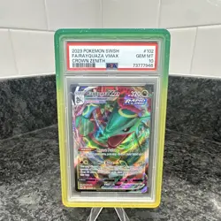 Pokemon Rayquaza VMAX Full Art Holo Ultra Rare 102/159 Crown Zenith PSA 10 - Image 1