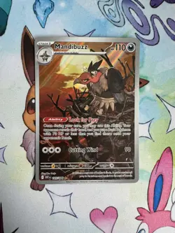 Pokemon TCG Mandibuzz White Flare Illustration Rare 145/086 Near Mint - Image 3