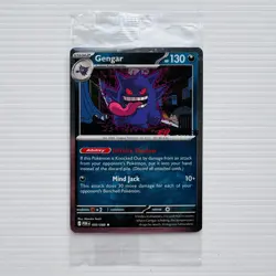 Gengar 050/088 EB Games Stamped Promo Pokemon TCG With Swirl - Image 1