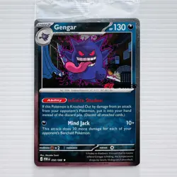 Gengar 050/088 EB Games Stamped Promo Pokemon TCG With Swirl - Image 2