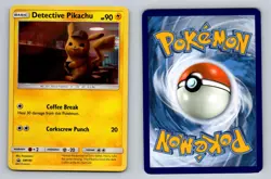 Detective Pikachu - SM190 Holo Promo Sun & Moon Promo Pokemon NM - Image 1